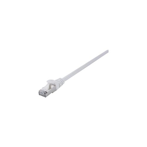 V7 Cat7 kabel Ethernet, ekranowany folią (SFTP) RJ45 (m)/RJ45 (m), kabel sieciowy, kabel LAN 3 m - biały