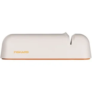 Fiskars Ostrzalka do noży Roll-Sharp 1014214 biała HNFISNOK1014214 - Ostrzałki do noży - miniaturka - grafika 1