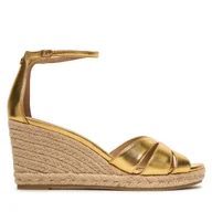Espadryle damskie - Espadryle LAUREN RALPH LAUREN Nellie 802P04434001 Złoty - miniaturka - grafika 1