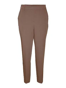 Bestseller A/S Damskie spodnie VMZELDAMAYA MR Tapered Pant, Brown Lentil, 42/30, Brown Lentil, 42W / 30L - Spodnie damskie - miniaturka - grafika 1