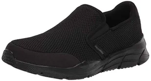 Skechers Męskie trampki Equalizer 4.0 Krimlin, Czarna siatka czarna wykończenie, 39 EU - Trampki męskie - miniaturka - grafika 1
