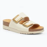 Klapki i japonki damskie - Klapki damskie Scholl Monterey 2 Straps Ad Med ivory - miniaturka - grafika 1