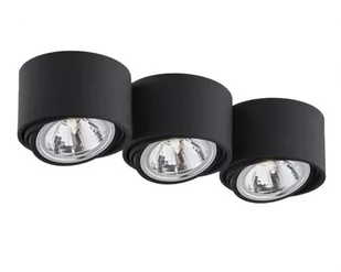 Kaspa Lumos Lampa sufitowa 3-punktowa Czarny 70256302 - Oprawy, klosze i abażury - miniaturka - grafika 1