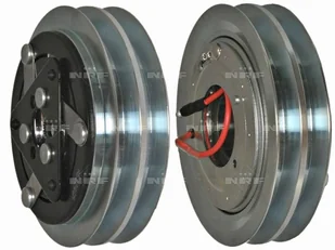 Sprzęgło elektromagnetyczne, sprężarka klimatyzacji NRF 380144 - Akcesoria do klimatyzacji i ogrzewania - miniaturka - grafika 1