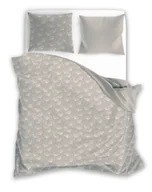 Pościel - Komplet pościeli 160X200 cm beżowy 100% mikrofibra - miniaturka - grafika 1