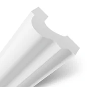 Sztukateria - Listwa ścienna homeme WD04B 4 x 200 cm biała - miniaturka - grafika 1