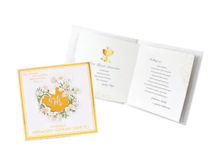 PMB Q-0008 Pamiątka Komunii CN ex 4901 - Pamiątka Pierwszej Komunii Świętej - miniaturka - grafika 3