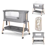 Łóżeczka i kojce - ŁÓŻECZKO DOSTAWNE TURYSTYCZNE REGULACJA WYSOKOŚCI MOSKITIERA LORELLI MILLIE - miniaturka - grafika 1