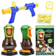 Zabawki militarne - Kaczka Gra Dla Dzieci Pistolet Wyrzutnia Kulki Cel - miniaturka - grafika 1