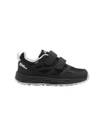 Buty dla chłopców - Jack Wolfskin Woodland 2 Texapore Low Vc K buty do chodzenia dla dzieci, uniseks, Phantom, 28 EU - miniaturka - grafika 1