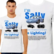 Koszulki męskie - Koszulka Męska T-Shirt Sally I'M Lightning Cars Sally And Mcqueen Xl 3379 - miniaturka - grafika 1