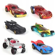 Zabawki zdalnie sterowane - ZESTAW 6 SAMOCHODZIKÓW RESORAKÓW LIGA SPRAWIEDLIWOŚCI AUTA - miniaturka - grafika 1