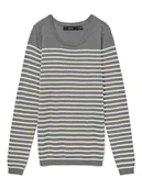 Swetry damskie - Vero Moda Sweter w kolorze szarym - miniaturka - grafika 1