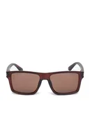 Okulary przeciwsłoneczne - QUIKSILVER QS-MA-007-SS25 Brązowy - miniaturka - grafika 1