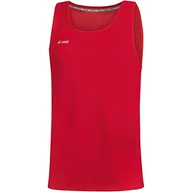 Koszulki i topy damskie - JAKO JAKO Tank Top Run 2.0 dla dzieci, uniseks czerwony czerwony 152 6075 - miniaturka - grafika 1