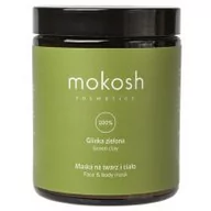 Maseczki do twarzy - Mokosh Face & Body Mask Green Clay maska na twarz i ciało Zielona glinka 180ml - miniaturka - grafika 1