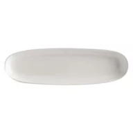 Tace i patery - Biały porcelanowy talerz Maxwell & Williams Basic, 30x9 cm - miniaturka - grafika 1