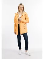 Kurtki i kamizelki sportowe damskie - Schmuddelwedda Parka przeciwdeszczowa w kolorze brązowym - miniaturka - grafika 1