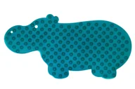 Maty antypoślizgowe - MATA A/P PCV 38,5x74cm HIPPO NIEBIESKI BISK - miniaturka - grafika 1