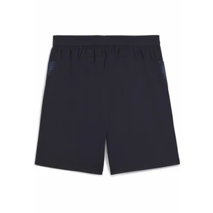 Męskie szorty treningowe Olympique Marsylia PUMA New Navy White Blue - Spodnie sportowe męskie - miniaturka - grafika 1