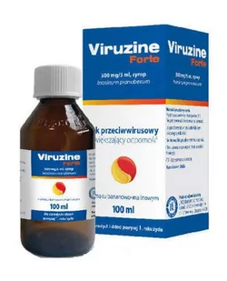 Viruzine Forte 500 mg/5 ml syrop 100 ml - Przeziębienie i grypa - miniaturka - grafika 1