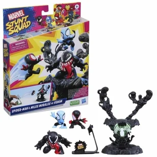 Zestaw figurek Stunt Squad Marvel Spider Man Venom - Figurki dla dzieci - miniaturka - grafika 1