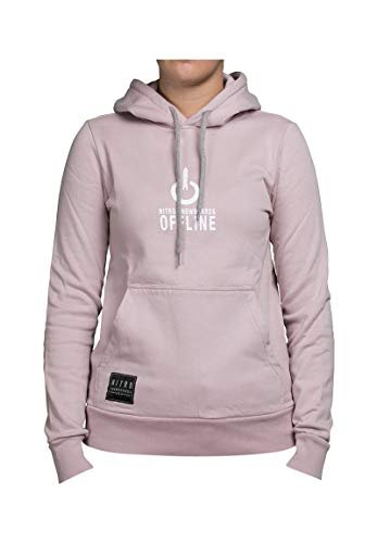 Nitro Damska bluza z kapturem Offline W ´21 bluza z kapturem fioletowy Lavender Ice L
