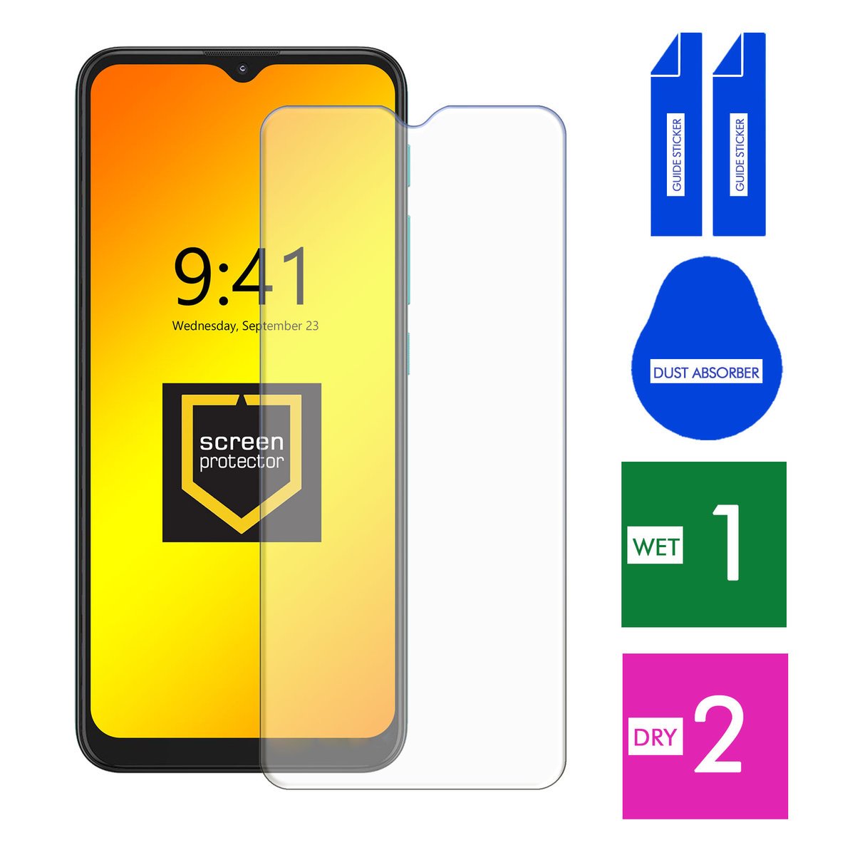 SZKŁO HARTOWANE DO MOTOROLA MOTO G9 PLAY SZYBKA 9H OCHRONNE PANCERNE