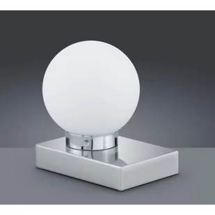 Davi II lampa stołowa 1-punktowa nikiel/biała 590100107 - Lampy stojące - miniaturka - grafika 1