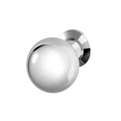 Akcesoria do armatury i ceramiki - Uchwyt do szafki łazienkowej Senti Malta Plus srebrny połysk - miniaturka - grafika 1