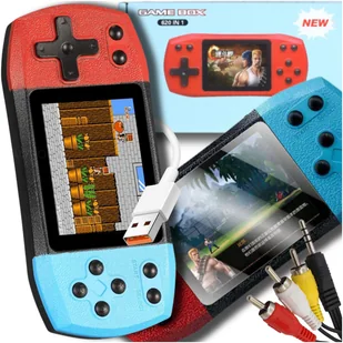 KONSOLA RETRO 620 GIER PRZENOŚNA TELEWIZYJNA BEZPRZEWODOWA MINI GRA DO TV - Konsole i gry retro - miniaturka - grafika 1