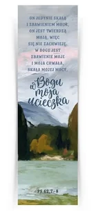 Zakładka duża - On jedynie skałą - Szaron - Zakładki do książek - miniaturka - grafika 1