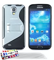 Etui i futerały do telefonów - Samsung Ultraflache weiche Schutzhülle GALAXY S4 [avec pied le S Hybrid] [Schwarz] von MUZZANO + 3 Display-Schutzfolien UltraClear + STIFT und MICROFASERTUCH MUZZANO GRATIS - Das ULTIMATIVE, ELEGANTE - miniaturka - grafika 1