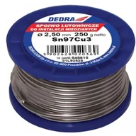 Akcesoria do elektronarzędzi - Dedra Spoiwo lutownicze 2,5mm 31L92525 Dom001053 - miniaturka - grafika 1