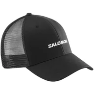 Czapki męskie - Bejsbolówka Salomon Cap Trucker Kolor: czarny - miniaturka - grafika 1