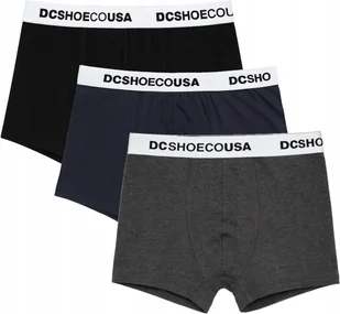 Męskie bokserki DC Shoes 3-pak DC-B4 czarny/granat/szary M - Majtki męskie - miniaturka - grafika 1