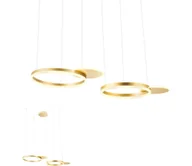 Lampy sufitowe - Redo 01-2606 - LED Żyrandol ściemnialny na lince SIGUA LED/99W/230V 3000K złoty - miniaturka - grafika 1