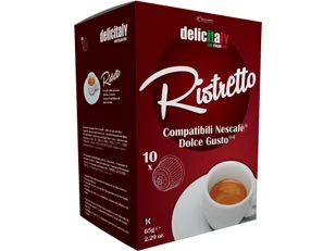 Ristretto Delicitaly kapsułki do Dolce Gusto - 10 kapsułek - Kawa w kapsułkach i saszetkach - miniaturka - grafika 1