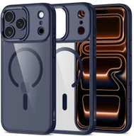 Etui i futerały do telefonów - Etui Tech-Protect MagMat MagSafe do Apple iPhone 17 Pro Deep Blue/clear - miniaturka - grafika 1
