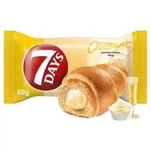 7 Days Croissant z nadzieniem o smaku spumante 60 g - Ciastka - miniaturka - grafika 1