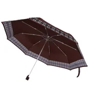 Parasole - Parasol damski krótki KEMER U41 Brąz - miniaturka - grafika 1