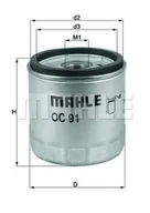 Filtry oleju - Filtr oleju Mahle OC 91D1 - miniaturka - grafika 1