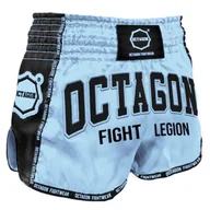 Spodnie sportowe męskie - Octagon Spodenki Kickboxing/Muay Thai Fight Legion Light Blue - miniaturka - grafika 1