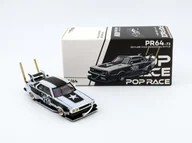 Samochody i pojazdy dla dzieci - POP RACE PR64-73 Nissan Skyline C210 Bosozoku Style Matt Black - miniaturka - grafika 1