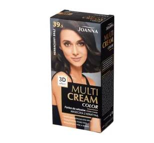 Joanna Multi Cream 3D 39.5 Herbaciany Brąz - Farby do włosów i szampony koloryzujące - miniaturka - grafika 1