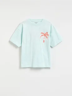 Reserved - T-shirt z nadrukiem - jasnoniebieski - Koszulki dla chłopców - miniaturka - grafika 1
