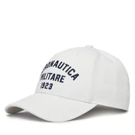 Czapki męskie - Czapka z daszkiem Aeronautica Militare 261HA1241UCT02261 Biały - miniaturka - grafika 1