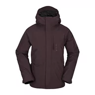 Kurtki męskie - Volcom Kurtka męska Dua Ins Gore Jacket, brązowa, M, brązowy, M - miniaturka - grafika 1