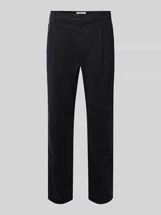 Chinosy o kroju tapered fit z wpuszczanymi kieszeniami model ‘ADHANN’ - Spodnie męskie - miniaturka - grafika 1