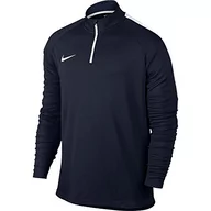 Bluzy męskie - Nike Męska bluza M Nk Dry Acdmy Dril Obsydianowa biel 16-20 - miniaturka - grafika 1
